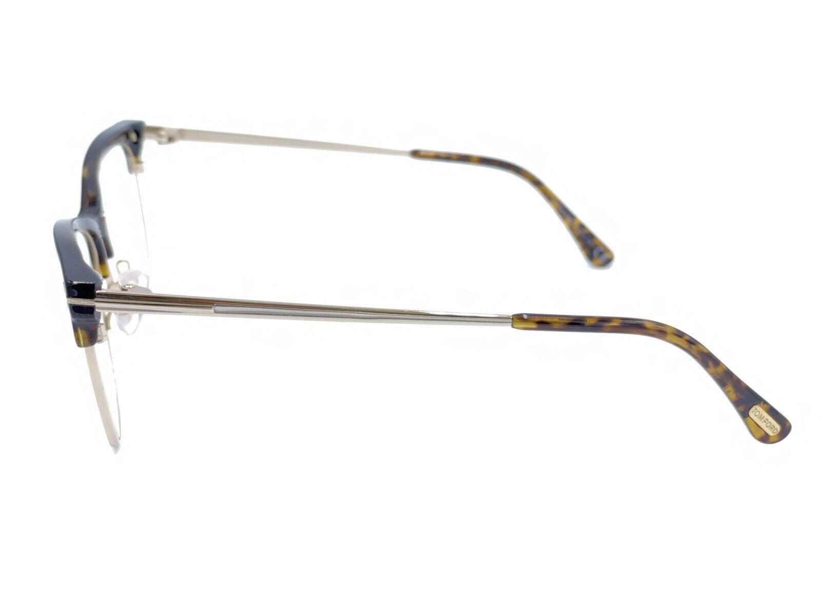 Tom Ford EYEGLASSES TF5546B-055-54 New with case Tom Ford TF5546-B Brown/Tortoise/Gold Prescription Eyeglasses main image 2