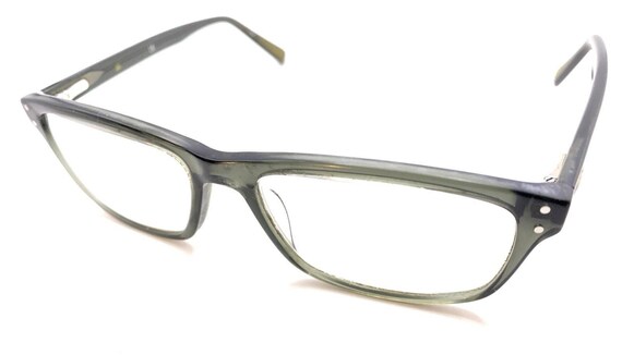 Nike Translucent Black Rectangle Eyeglasses Frame… - image 8