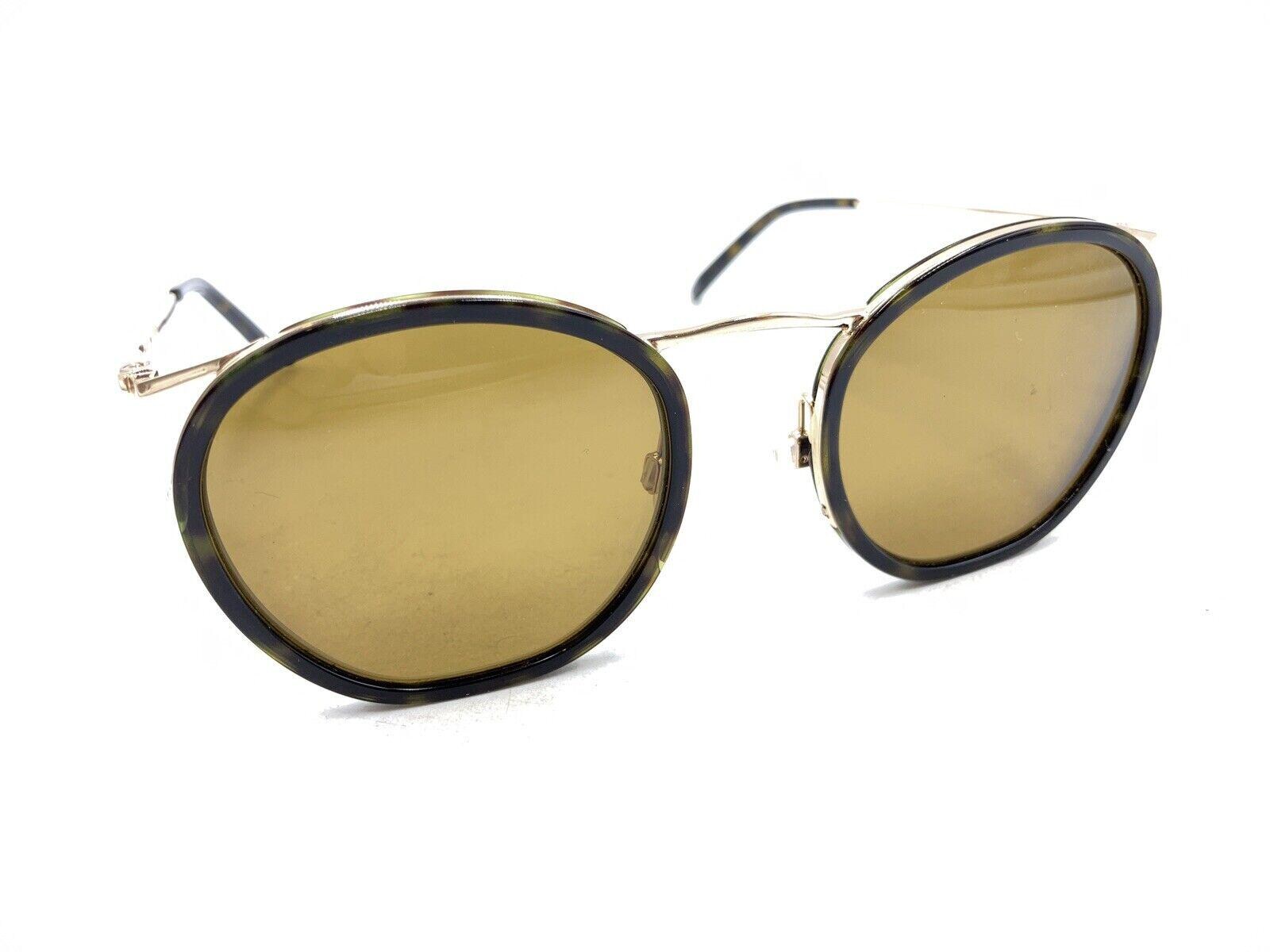 Warby Parker Carmen M 8530 Dark Tortoise Brown Gold 