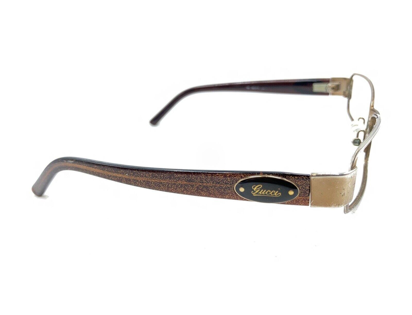 Gucci GG 2777 CGI Brown Glitter Eyeglasses Frames 52-16 130 