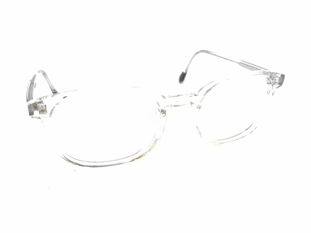 Penguin The Stewart Cr Crystal Authentic Eyeglasses 49-20-140 Penguin Eyeglasses The Stewart CR 49 20 140 Crystal clear  main image 3