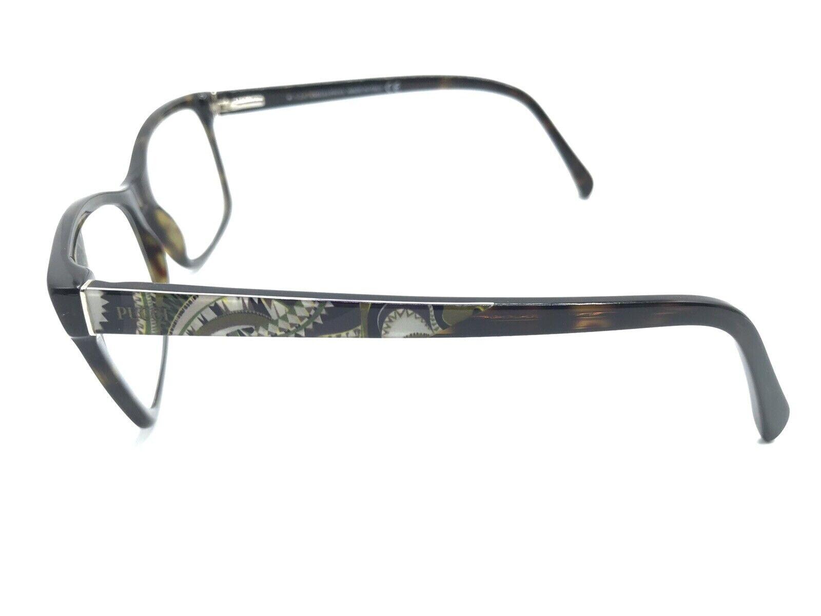 Emilio Pucci EP 5033-3 Tortoise Brown Green Eyeglasses 