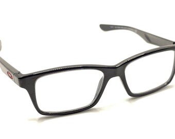 Monturas de gafas Oakley Shifter XS OY8001-0548 de tinta negra pulida, 48-14, 128
