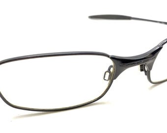 Oakley Rx Square Wire 2.0 11-523 Black Metal Eyeglasses Frames 52-21 134