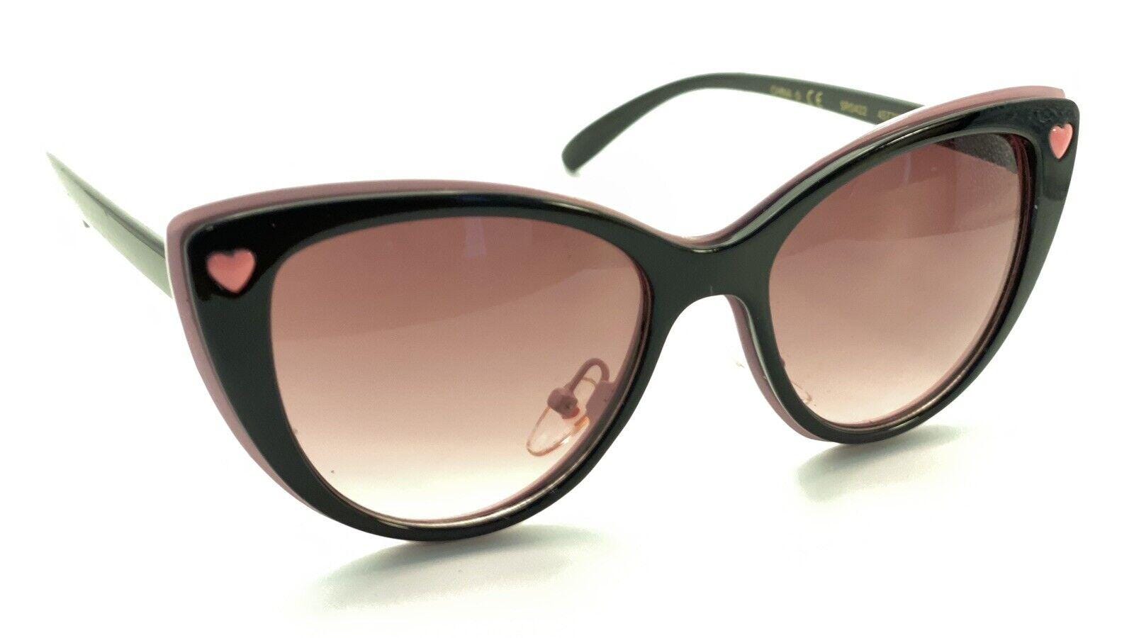 Betsey Johnson Black Pink Heart Oversized Sunglasses Frames  display picture 3