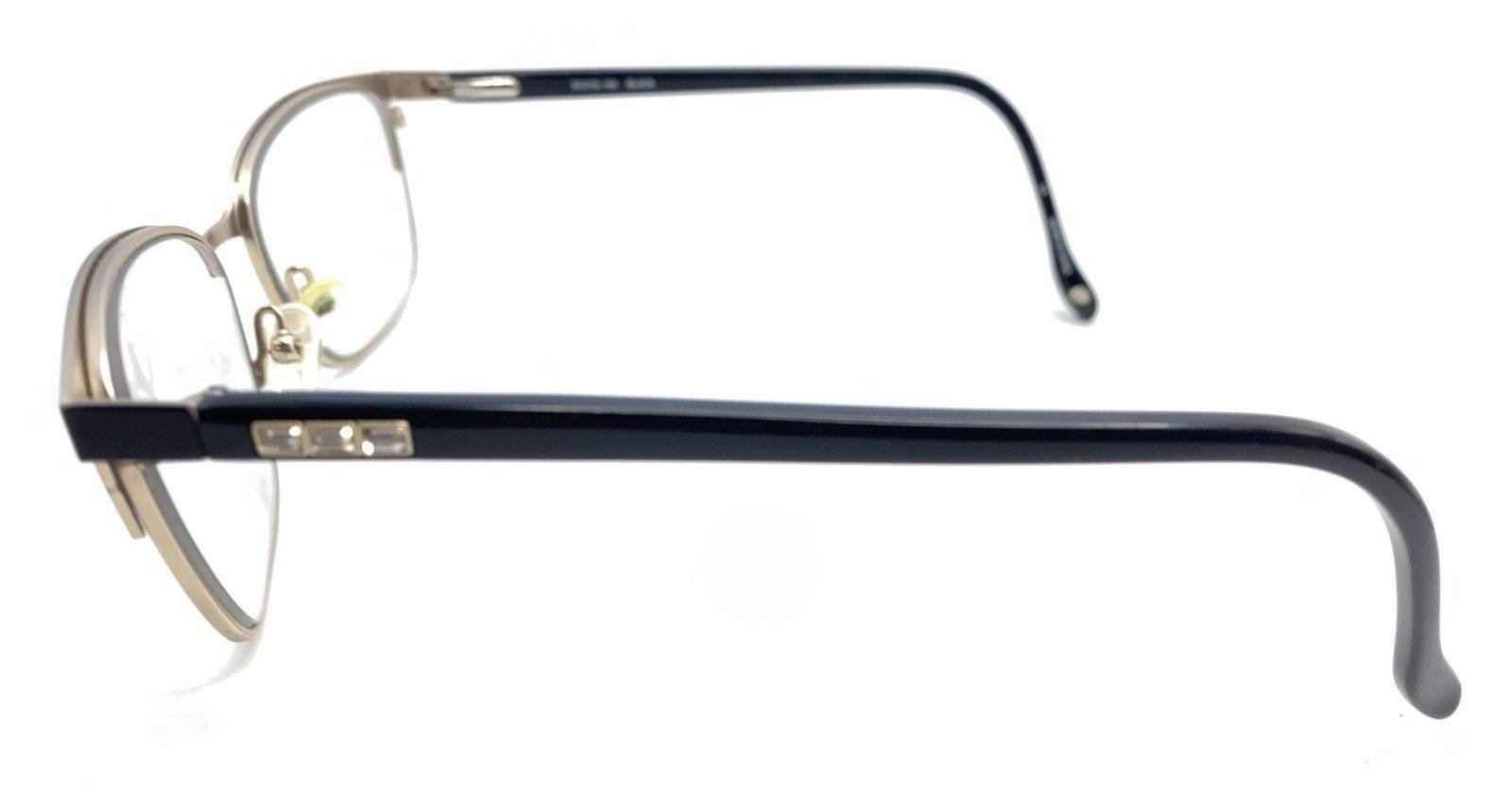 Bulova Narita Black Metal Rectangle Eyeglasses Frames 53-16  display picture 2