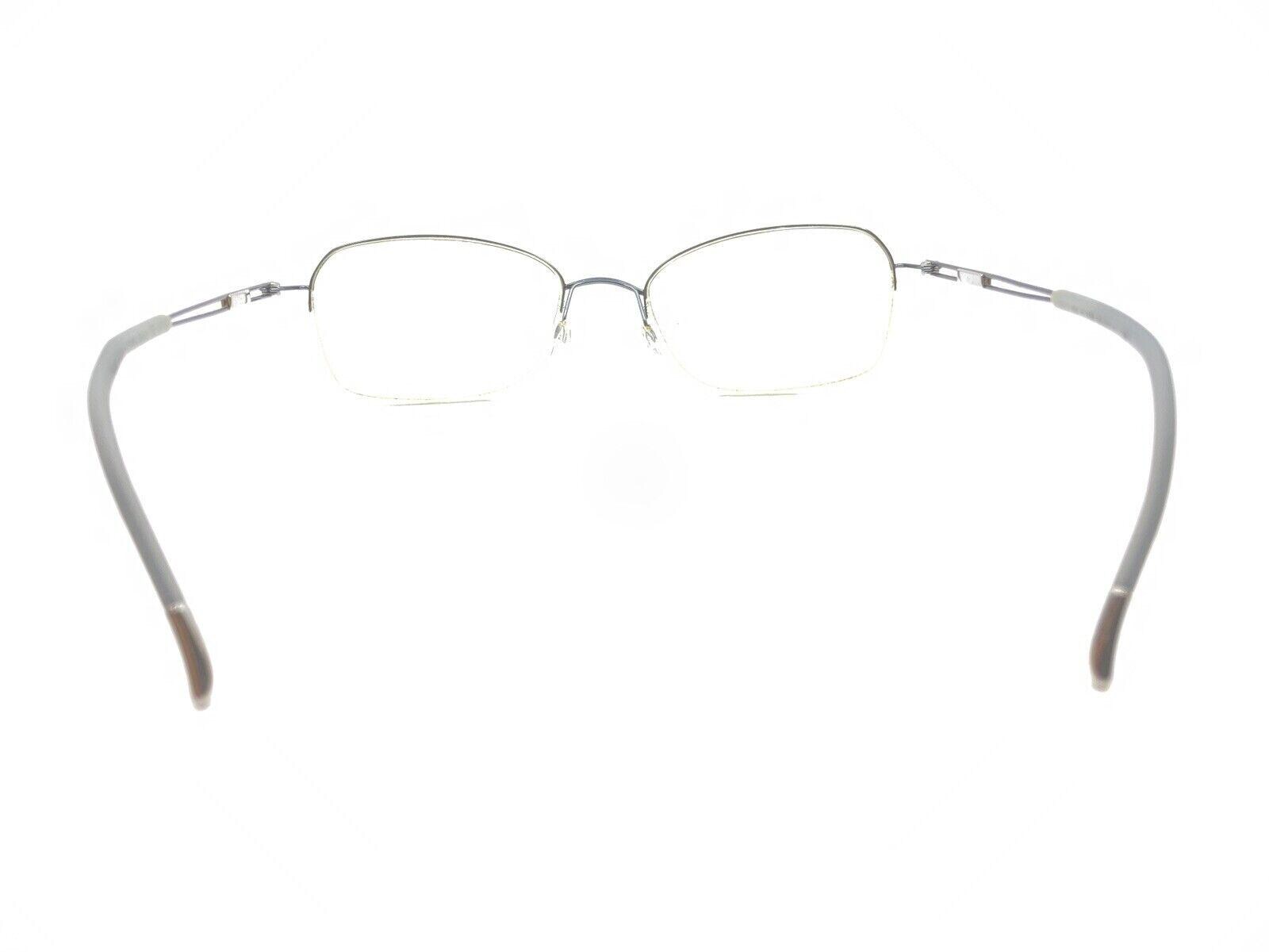 Silhouette 4337 40 6055 Titanium Blue Gray Half Rim  display picture 1