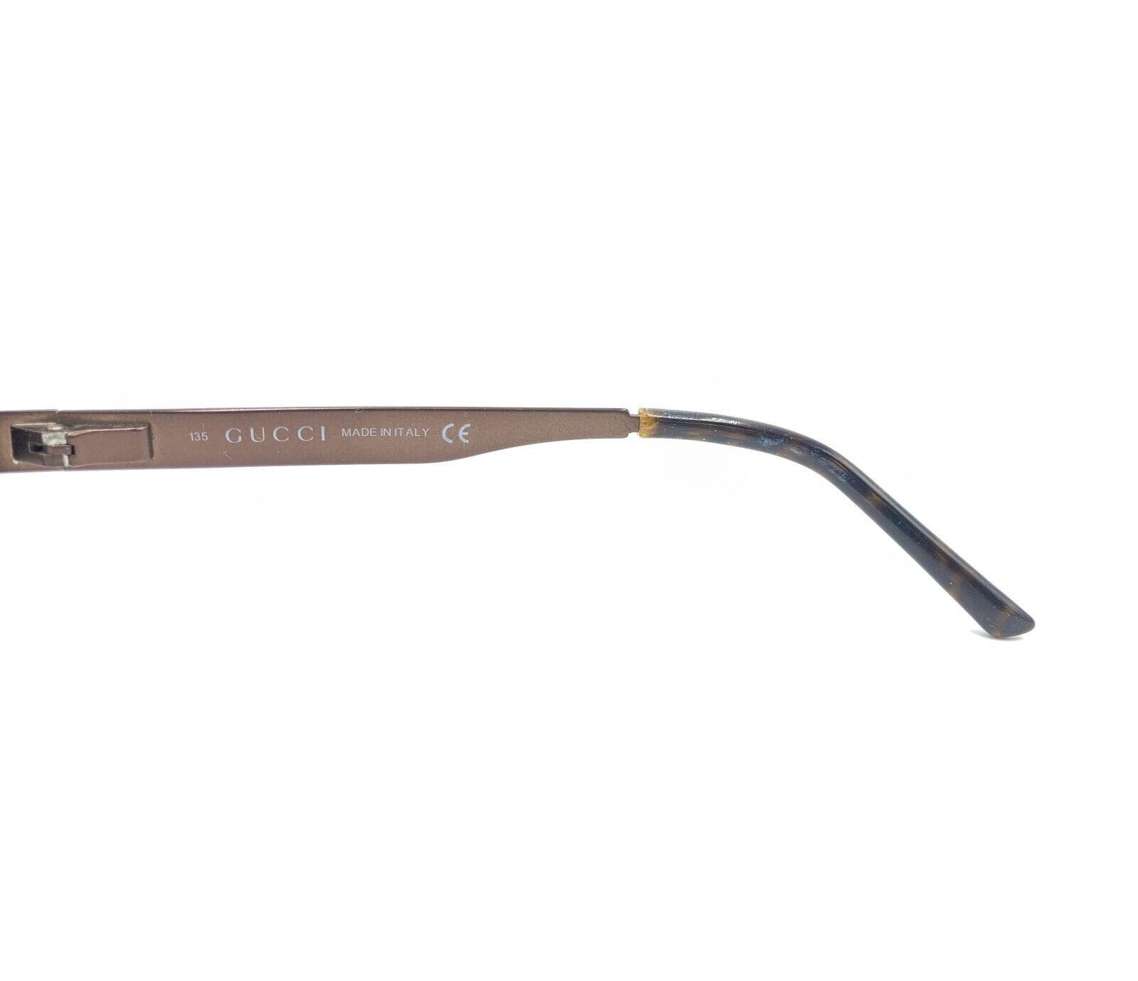 GUCCI GG 2769/STRASS NDE BROWN GUNMETAL AUTHENTIC FRAMES EYEGLASSES 51-17... Gucci GG 2769/strass NDE Brown Metal Rectangle Eyeglasses  main image 3