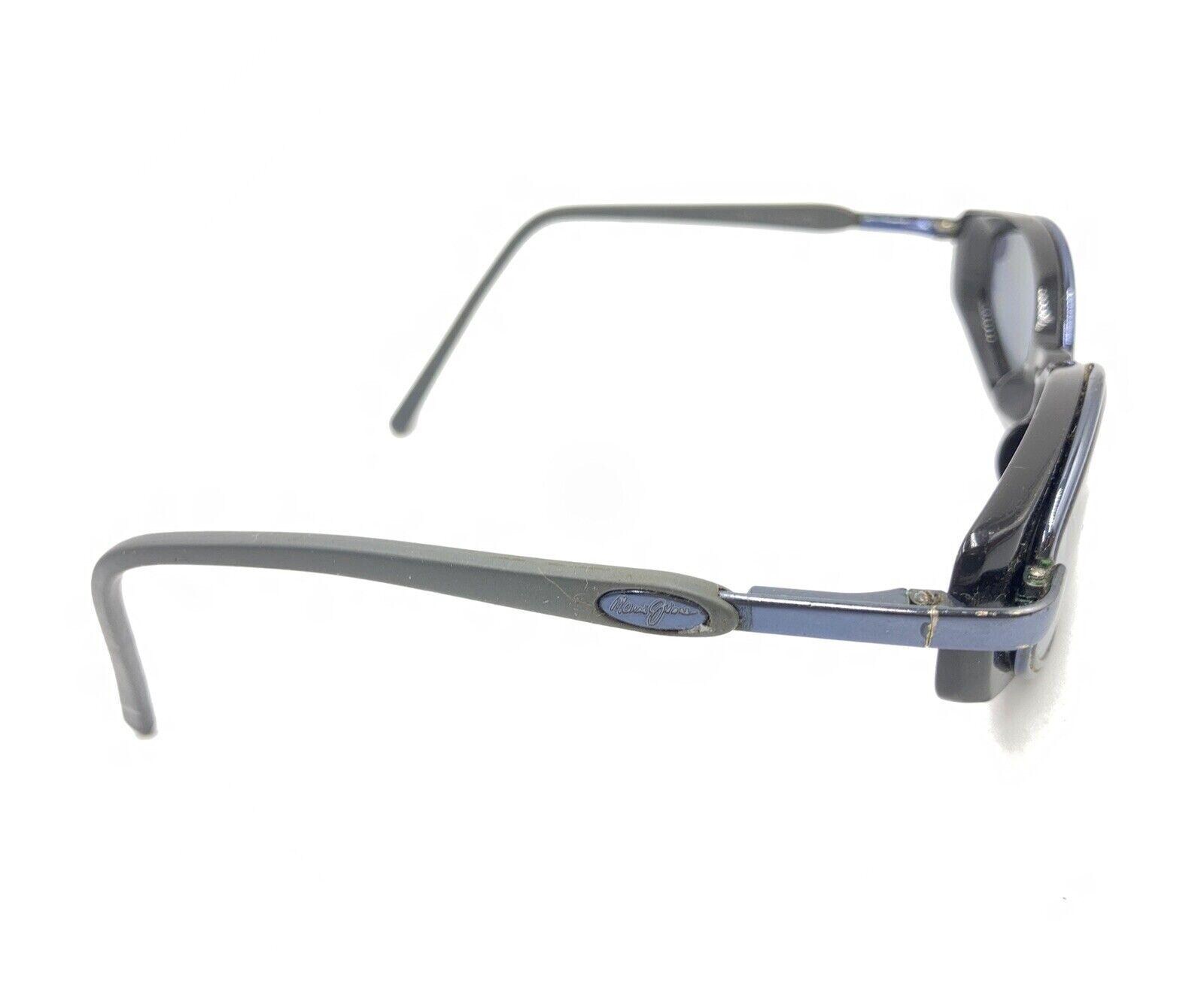 Maui Jim MJ-124-02 Sunglasses Frames Blue Black Gry Oval 1443 ** RX Lenses** Maui Jim MJ-124-02 Sunglasses FRAMES Blue Black Gray Oval  main image 3