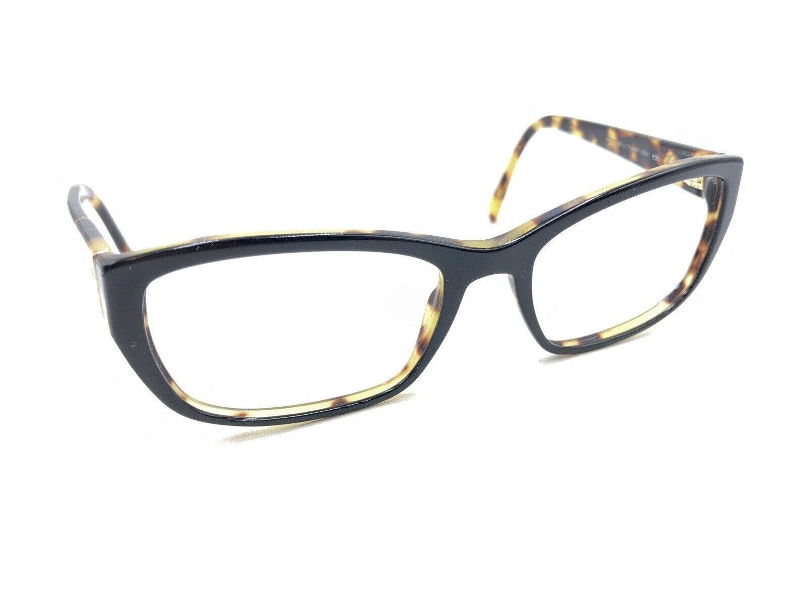 Prada VPR 18O NAI 1O1 Black Tortoise Brown Eyeglasses Frames 54 18 135 Italy Etsy Canada