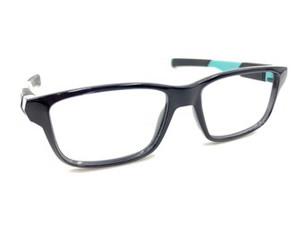 Oakley Field Day OY8007-0348 Black Ink Blue Eyeglasses Frames 48-14 128 Kids