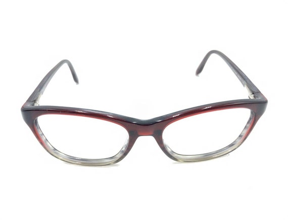 Oakley Taunt OX1091-0552 Red Fade Cat Eye Eyeglas… - image 2