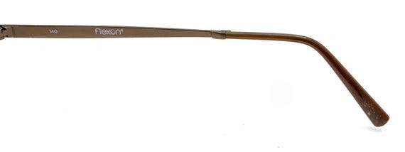 Flexon Clark 600 210 Copper Rectangle Eyeglasses … - image 10