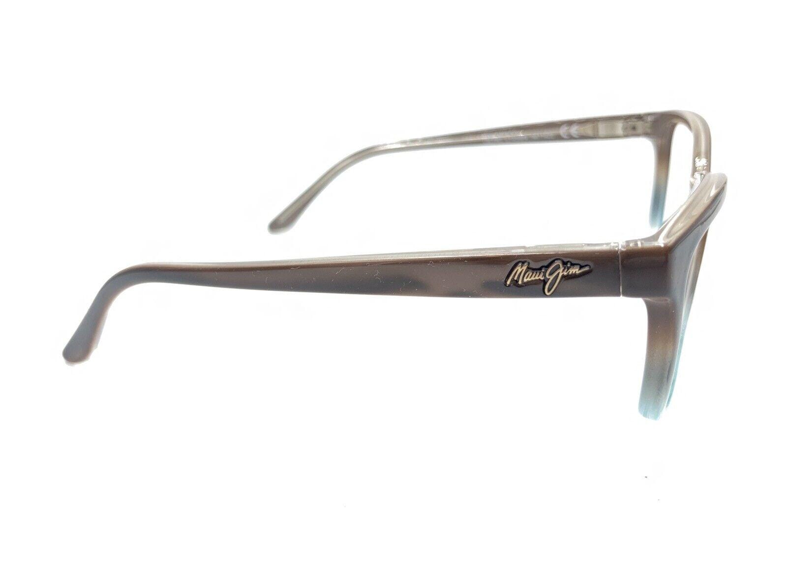 Maui Jim Honi MJ 758-22B Brown Teal Cat Eye Sunglasses  display picture 1