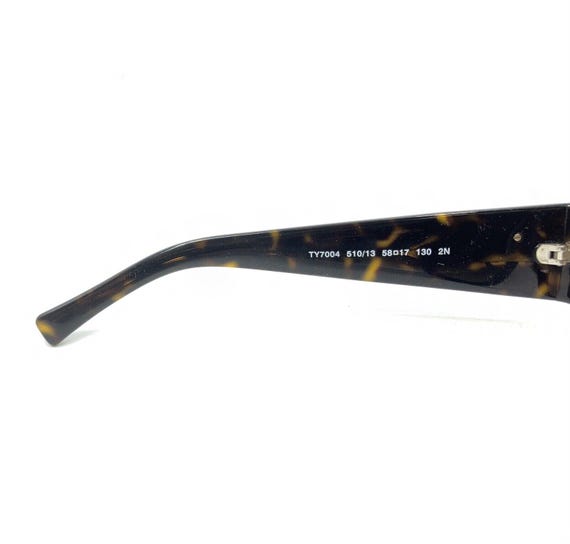 Tory Burch TY7004 510/13 Brown Tortoise Oversize Sunglasses  display picture 2