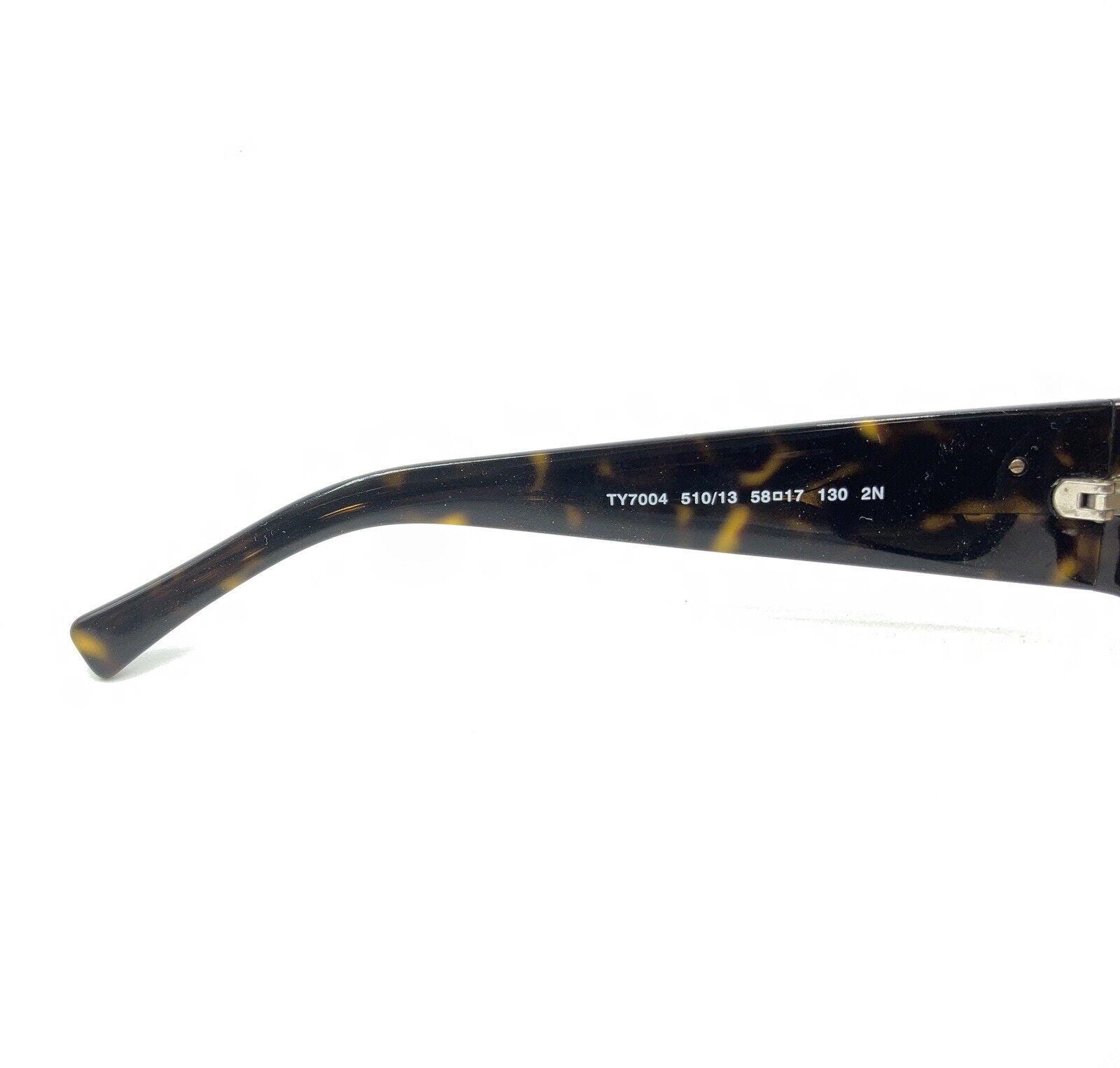 Tory Burch TY7004 510/13 Brown Tortoise Oversize Sunglasses 