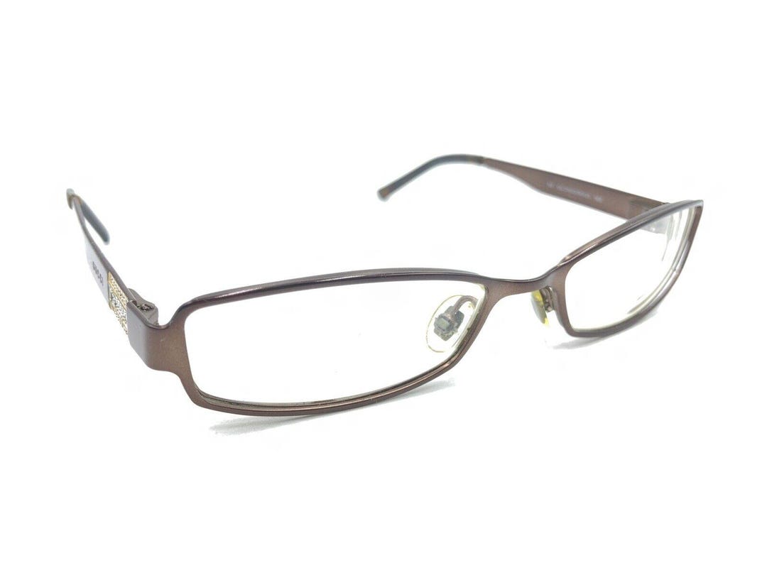 Gucci GG 2769/strass NDE Brown Metal Rectangle Eyeglasses  display picture 2