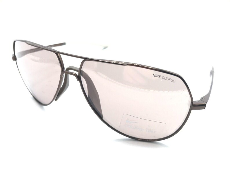 Nike NEW Outrider EV1086 220 Bronze Brown Aviator Sunglasses Brown Lens Designer image 8