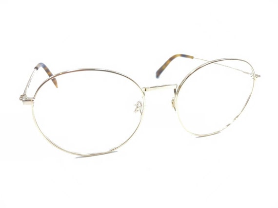 Warby Parker Simon W 2403 Polished Gold Metal Rou… - image 1