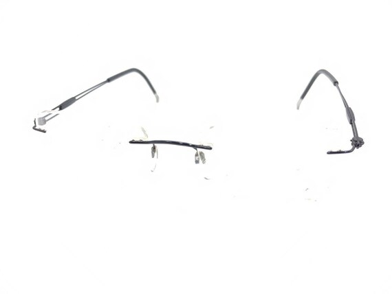 Silhouette Titanium Black Rimless Eyeglasses Fram… - image 8