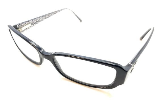 Coach Desiree 538 Black Rectangular Eyeglasses Fr… - image 8