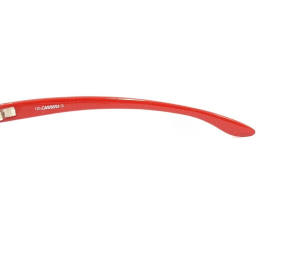 Carrera NEW Jacob 30K Red Oval Wrap Sunglasses Gr… - image 9