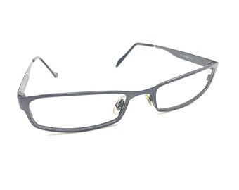 Gucci GG 1865/U NIZ Gunmetal Gray Eyeglasses Frames 51-17 140 Italy Designer