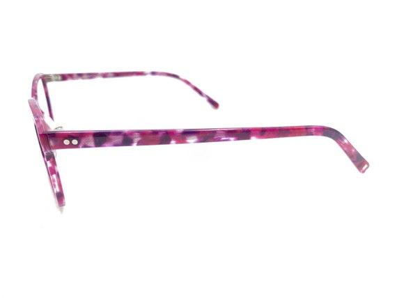 Modo 6602 PNKMB Pink Marble Rectangle Eyeglasses … - image 7