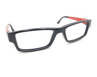Monturas de gafas Oakley Airdrop XS OY8003-1050 Redline en negro satinado 50-15 126