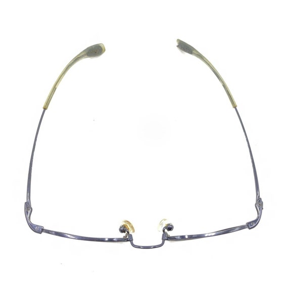 Nike Flexon 4600 444 Blue Metal Oval Eyeglasses F… - image 3