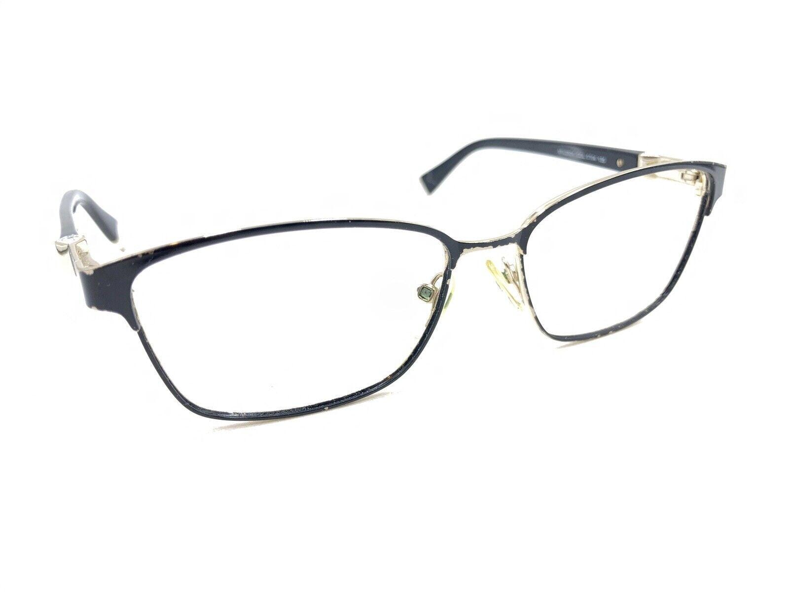 Furla VFU280K COL. 0304 Black Gold Eyeglasses Frames 53-15 135