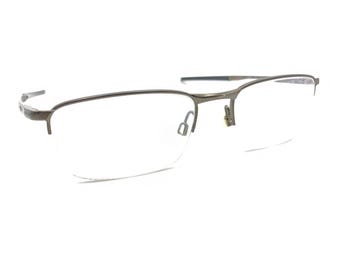 Oakley Barrelhouse 0.5 OX3174-0253 Pewter Half Eyeglasses Frames 53-18 139 Men