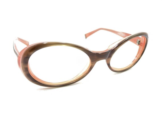 Oliver Peoples Blithe OTPI Brown Pink Sunglasses Frames 51 