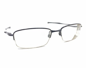 Monturas de gafas Oakley Clubface OX3102-0152 de media montura en negro pulido, 52-17 143