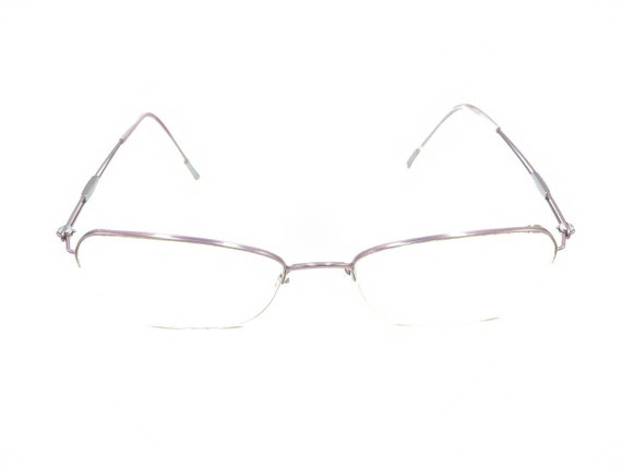 Silhouette Titanium Light Pink Half Rim Eyeglasse… - image 2