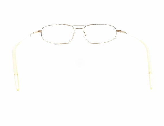 Oliver Peoples Delta Gold Rectangle Eyeglasses Fr… - image 5