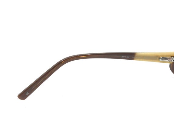 Converse NEW Brown Black Rectangle Eyeglasses Fra… - image 10