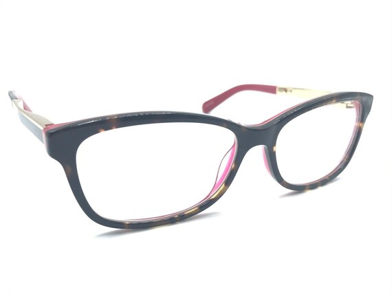 Kate Spade Angelisa S0X Tortoise Brown Dark Pink Eyeglasses  display picture 1