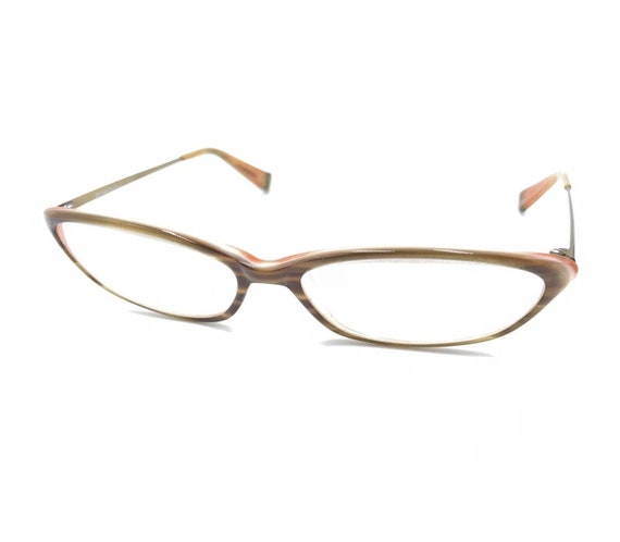 Oliver Peoples Trudi OTPI Brown Pink Oval Eyeglas… - image 8