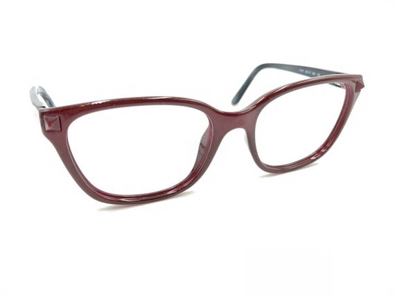 Valentino V2677 645 Dark Red Brown Black Eyeglasses Frames  display picture 2