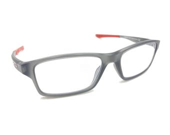 Oakley Crosslink XS OY8002-0351 Satin Grey Smoke Eyeglasses Frames 51-15 122