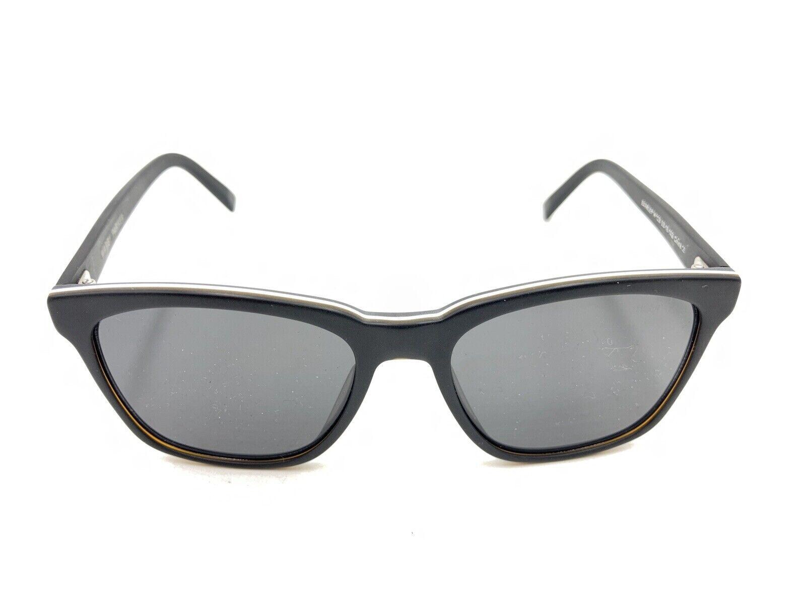 Warby Parker Barkley M 103 Matte Black Sunglasses Gray Lens  display picture 3