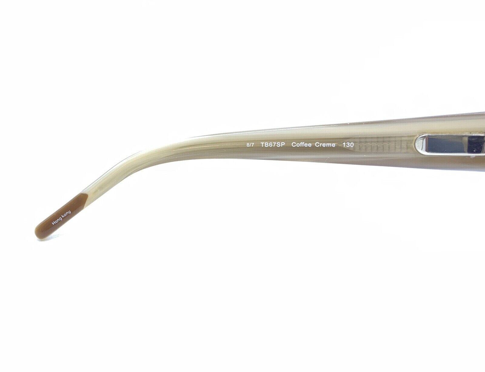 Tommy Bahamas Coffee Creme Frame Sunglasses Tommy Bahama TB67SP Coffee Creme Brown Oval Sunglasses Gray  main image 2