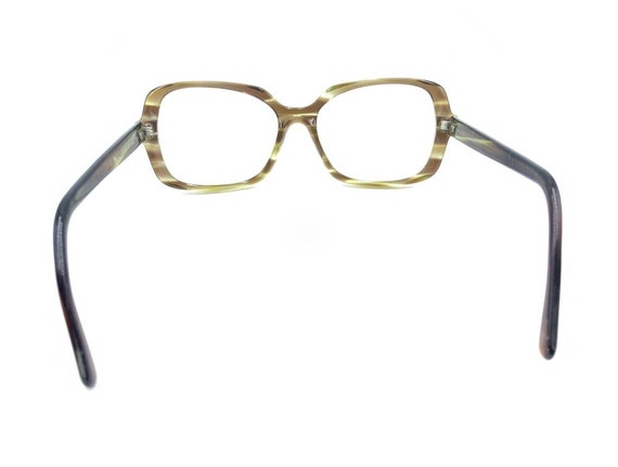 American Optical VIntage Brown Large Square Eyegl… - image 5