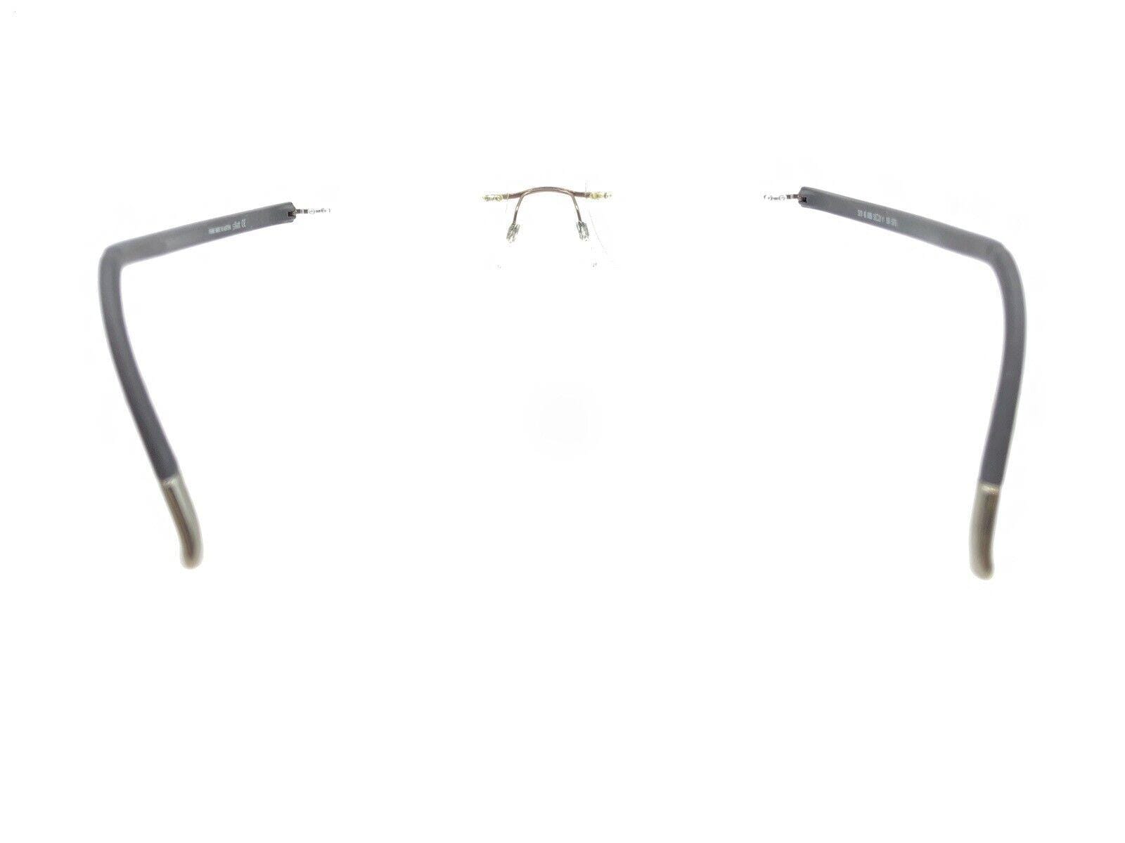 Silhouette Glasses Sunglasses Frame Dark Gunmetal Tone Eyeglasses 53[]19 135 Silhouette Eyeglasses SPX Illusion 1603 9210 Havanna Tobacco  main image 3