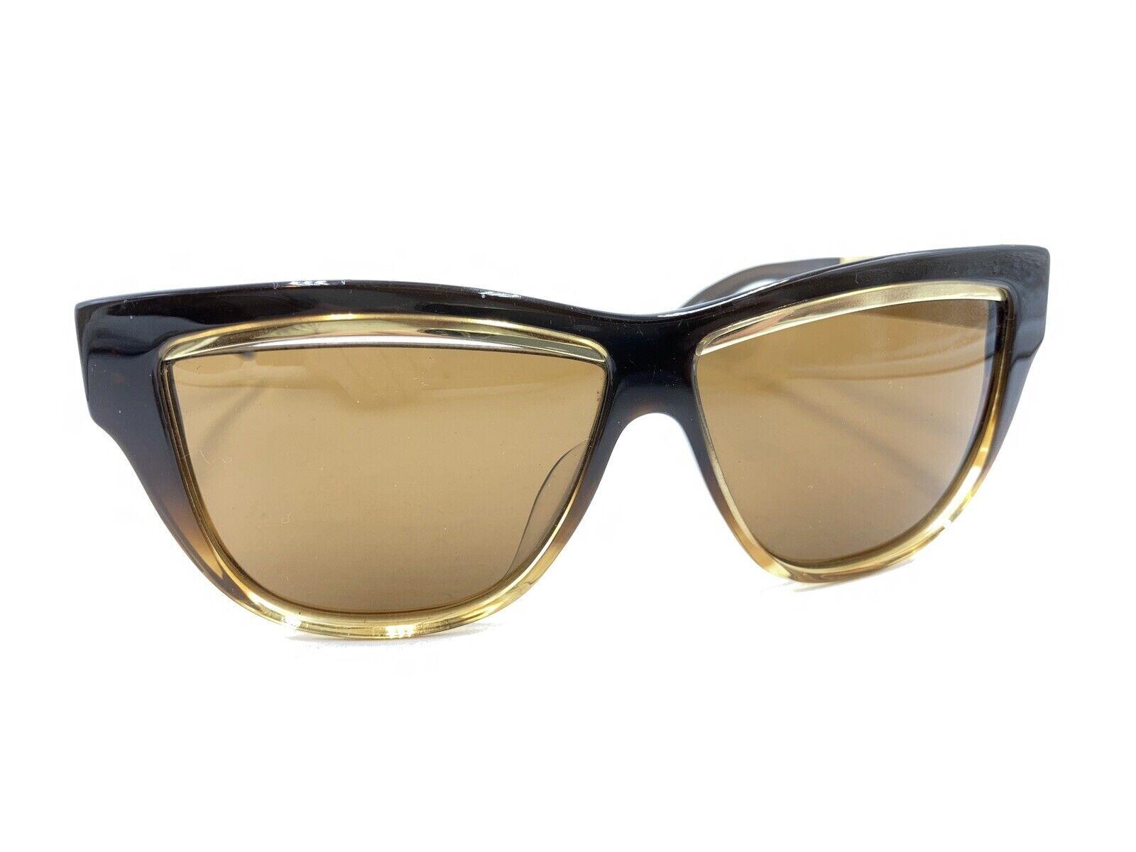 IVI Dusky 03041-903 Brown Clear Gold Sunglasses‎ Brown Lens 57-11 135 Designer IVI Dusky 03041-903 Brown Clear Gold Sunglasses Brown Lens  main image 2