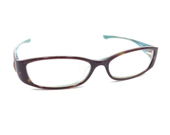 Oakley Macchiato 4.0 Tortoise Blue Brown Oval Eyeglasses Frames 52-15 130
