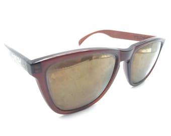 Oakley Vintage Frogskins Brown Sunglasses Brown Lens Sports Men Women Japan