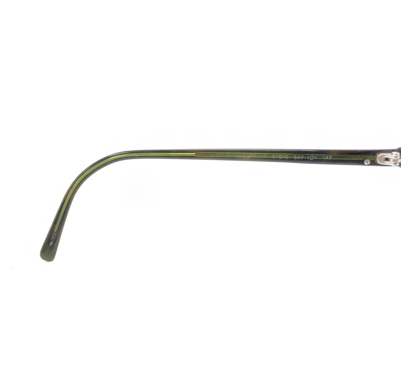 Prada VPR 02F 5AY-1O1 Tortoise Brown Green Eyeglasses Frames  display picture 3