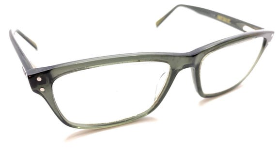 Nike Translucent Black Rectangle Eyeglasses Frame… - image 1